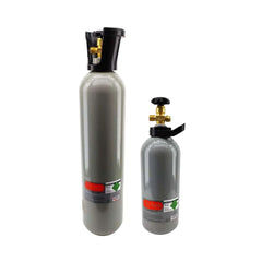 CO2 Gas Cylinder Metal tank _ NEW & Filled Full