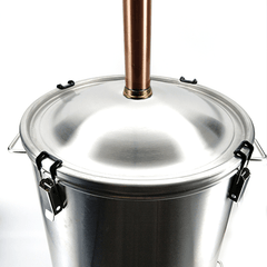 Digiboiler Replacement Stainless Steel Lid D.38cm -with 47mm hole