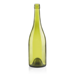 750ml Wine Bottle BVS Burgundy French Green Punted