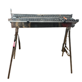 Arrosticini / Skewer Charcoal BBQ Stainless Steel with Giromatic Skewer Rotator