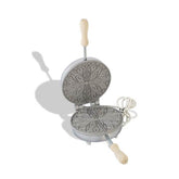 CBE Electric Waffle Pizzelle Maker 4 Flowers