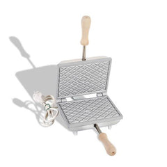 CBE Electric Waffle Pizzelle Maker Diamond w/dots