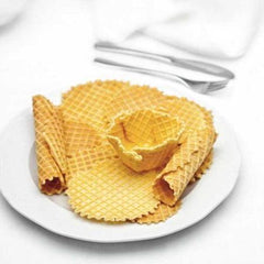 CBE Electric Waffle Pizzelle Maker Small Squares - NQR. Minor holes in plate