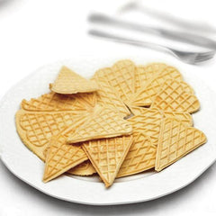 CBE Gas Waffle Pizzelle Maker 5 Hearts