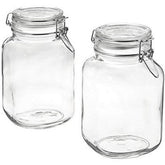 Italian Glass Preserving Jar FIDO with Hermetic Lid