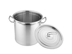 Heavy Duty Stockpot Stainless Steel with Lid