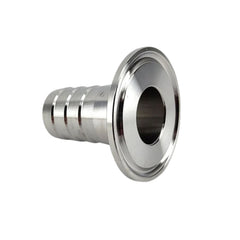 Hosetail S/Steel - 38mm Triclover Ferrule to Barb 25 mm OD 1ïnch