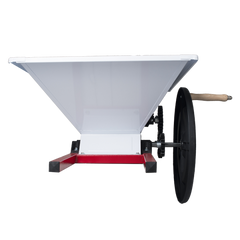 Manual Grape Crusher with Stainless Steel Hopper By Lore Grifo Italy