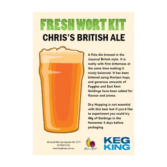Chris British Ale - Artisan Ale FWK