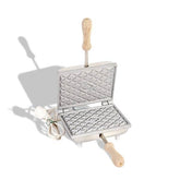 CBE Electric Waffle Pizzelle Maker Diamondx1