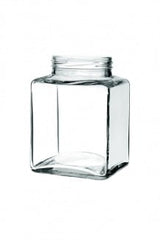 Square Glass Jar