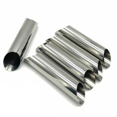 Cannoli Forming Tubes - Angle cut