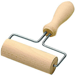 Wood Dough Roller with Handle D3.5 x 10cm