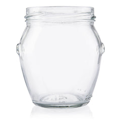 Round Glass Jar Orcio
