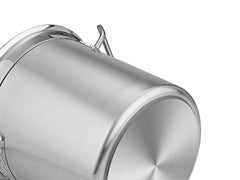 Heavy Duty Stockpot Stainless Steel with Lid
