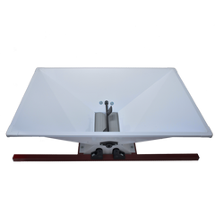 Manual Grape Crusher with Stainless Steel Hopper By Lore Grifo Italy