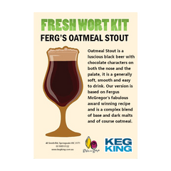 Fergs Oatmeal Stout - Artisan Ale FWK