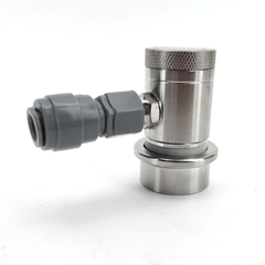 Machined Stainless Ball Lock Disconnect - MFL Thread