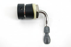 Font Short shank Black ( Female collar to Hosetail barb 6.5mm suits duotight)