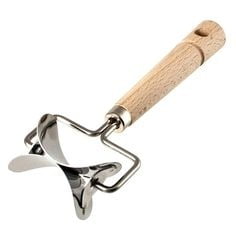 Tortellini Rolling Tool - Large Oval Shape with Wood Handle