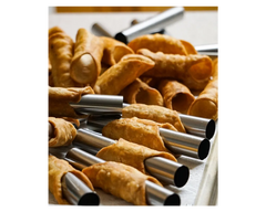 Cannoli Tube - Straight edge 18 cm