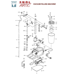 Demijohn Kit for Enolmatic Vacuum Bottle Filler
